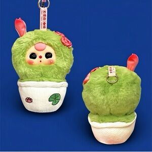 Baby Three A Small Flower Plush Pendant